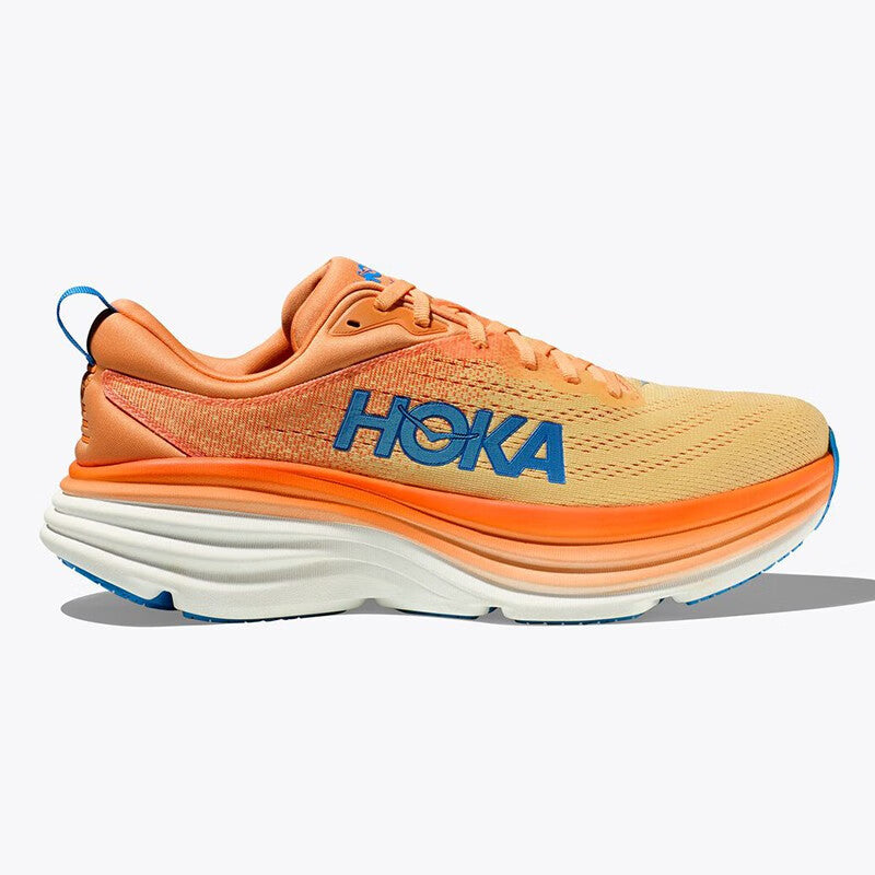 HOKA ONE ONE Bondi 8 Orange all-terrain men's and women's running shoes and training shoes