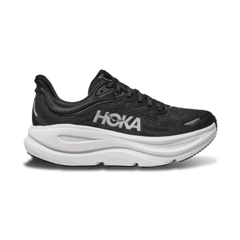 HOKA ONE ONE Bondi 9 Black comfortable and breathable running shoes for men and women training shoes