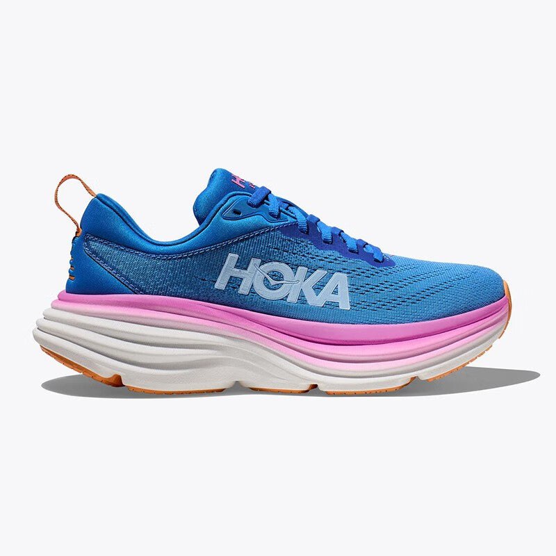HOKA ONE ONE Bondi 8 Blue outdoor men's and women's running shoes training shoes