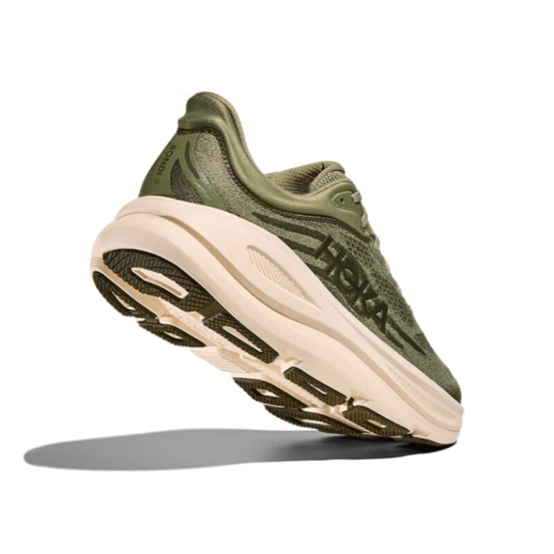 HOKA ONE ONE Bondi 9 Green cushioning men's and women's running shoes and training shoes