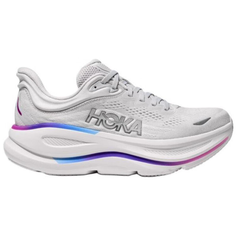 HOKA ONE ONE Bondi 9 Light gray outdoor men's and women's running shoes training shoes