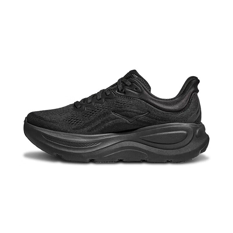HOKA ONE ONE Bondi 9 Black outdoor non-slip men's and women's running shoes training shoes