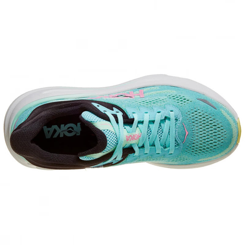 HOKA ONE ONE Bondi 9 Mint Green Lightweight Men's and Women's Running Shoes and Training Shoes