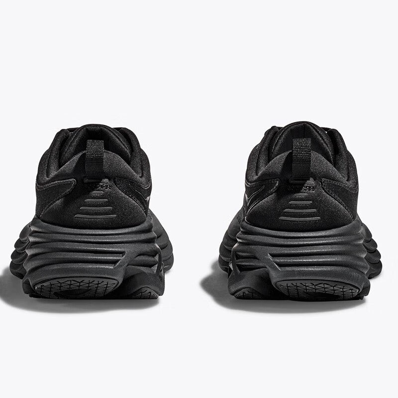 HOKA ONE ONE Bondi 8 Black comfortable and breathable running shoes for men and women training shoes