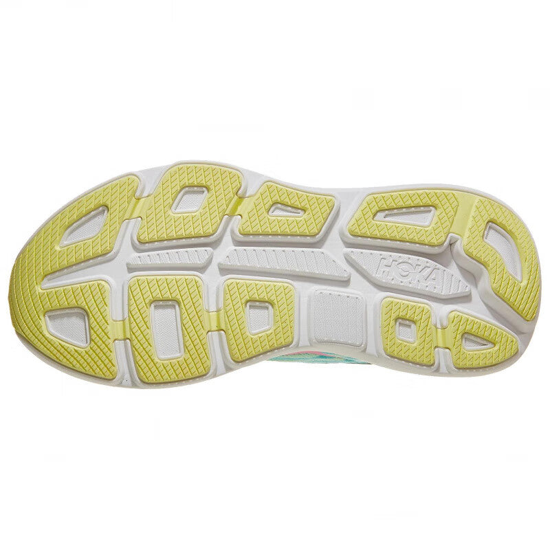 HOKA ONE ONE Bondi 9 Mint Green Lightweight Men's and Women's Running Shoes and Training Shoes