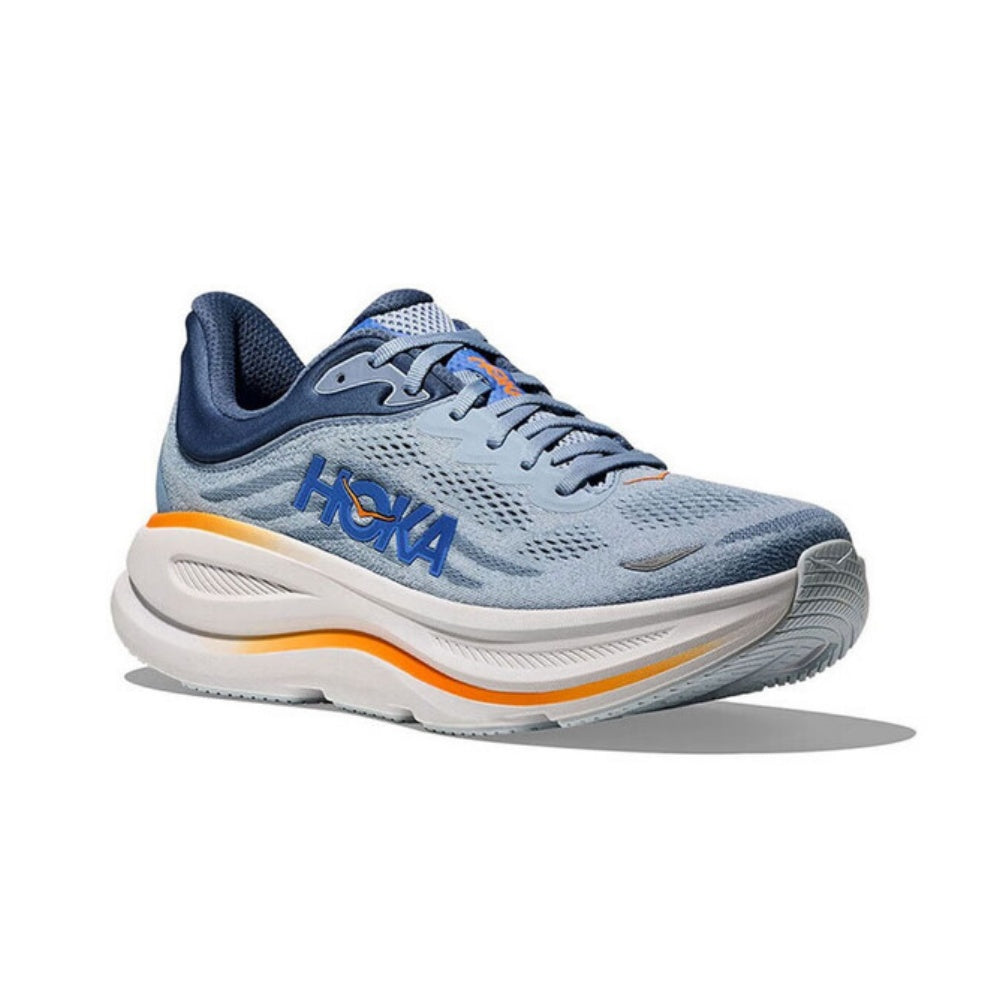 HOKA ONE ONE Bondi 9 Denim Blue Cushioned Men's and Women's Running Shoes Training Shoes