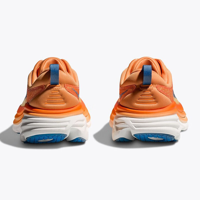 HOKA ONE ONE Bondi 8 Orange all-terrain men's and women's running shoes and training shoes