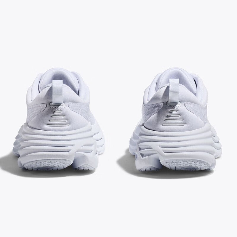 HOKA ONE ONE Bondi 8 White lightweight men's and women's running shoes and training shoes