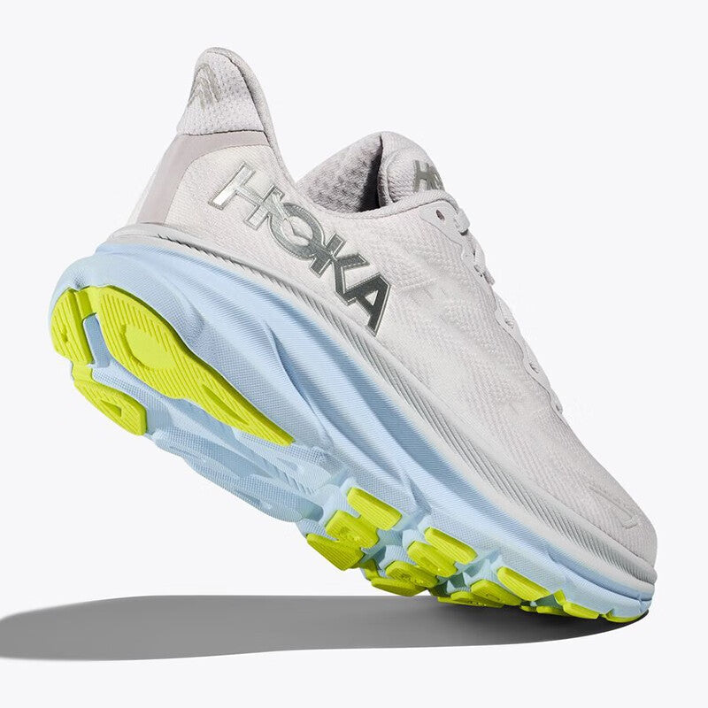 HOKA ONE ONE Clifton 9 Cloud Gray Cushioned Men's and Women's Running Shoes Training Shoes