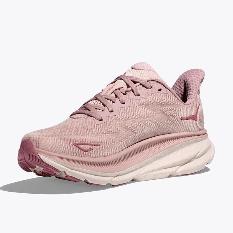HOKA ONE ONE Clifton 9 Pink outdoor men's and women's running shoes training shoes