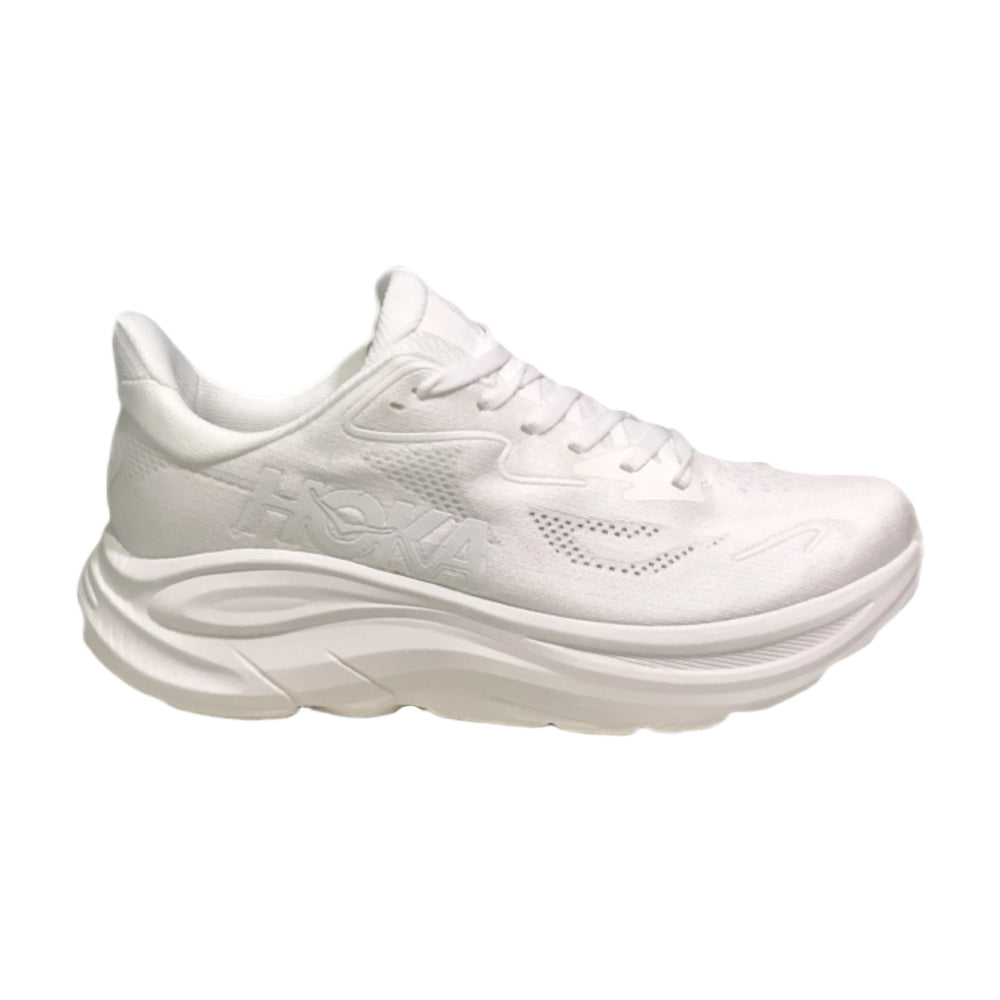 HOKA ONE ONE Clifton 10 Trendy Cushioned Men's and Women's Running Shoes Training Shoes - White