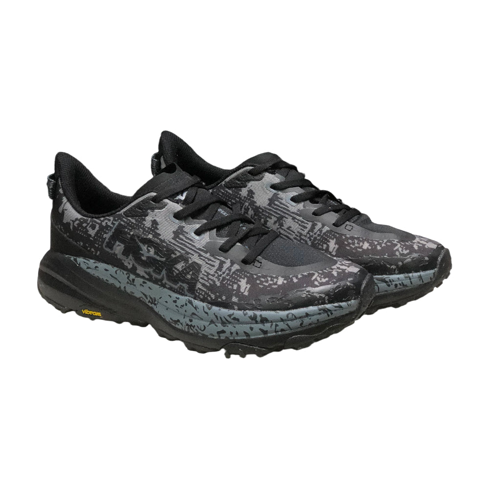 HOKA ONE ONE SPEEDGOAT 6 Black Men's and Women's Outdoor Anti-slip trail running shoes