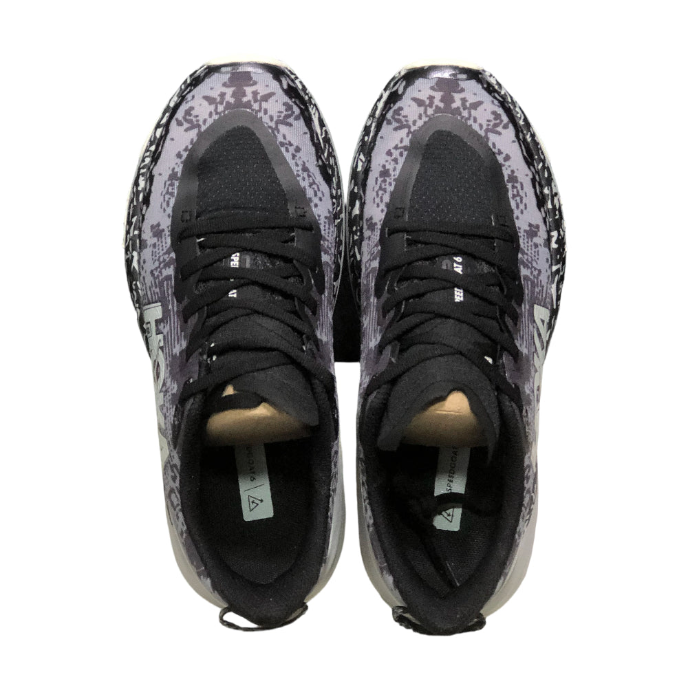 HOKA ONE ONE SPEEDGOAT 6 Grip Durable Men's and Women's trail running shoes - Black-gray