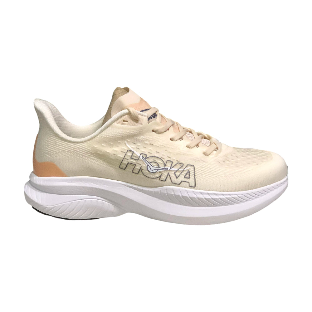 HOKA ONE ONE MACH 6 Men's and Women's Running Shoes Comfortable and breathable Training Shoes - vanilla
