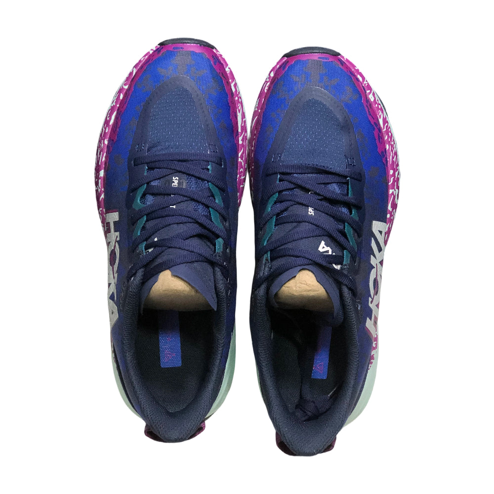 HOKA ONE ONE SPEEDGOAT 6 Men's and Women's Outdoor Grip trail running shoes - Royal blue