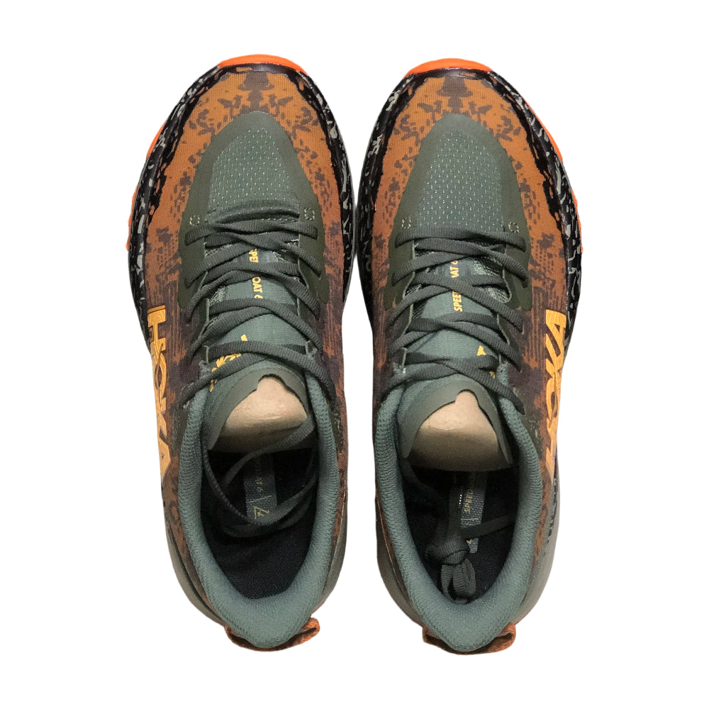 HOKA ONE ONE SPEEDGOAT 6 Men's and Women's Anti-slip Durable trail running shoes - Army green