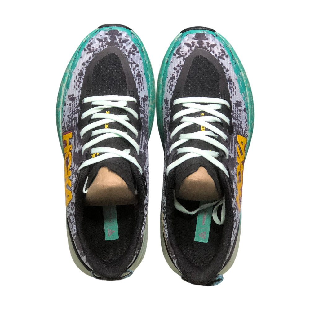 HOKA ONE ONE SPEEDGOAT 6 Cushioned Durable Men's and Women's trail running shoes - Fruit green