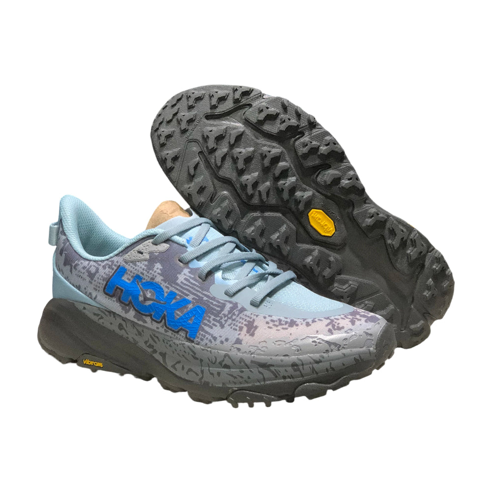 HOKA ONE ONE SPEEDGOAT 6 Men's and Women's Anti-slip Durable trail running shoes - Gray