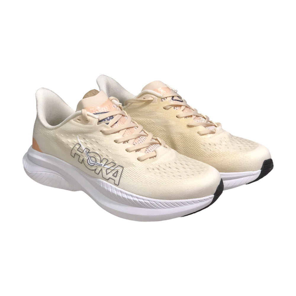 HOKA ONE ONE MACH 6 Men's and Women's Running Shoes Comfortable and breathable Training Shoes - vanilla