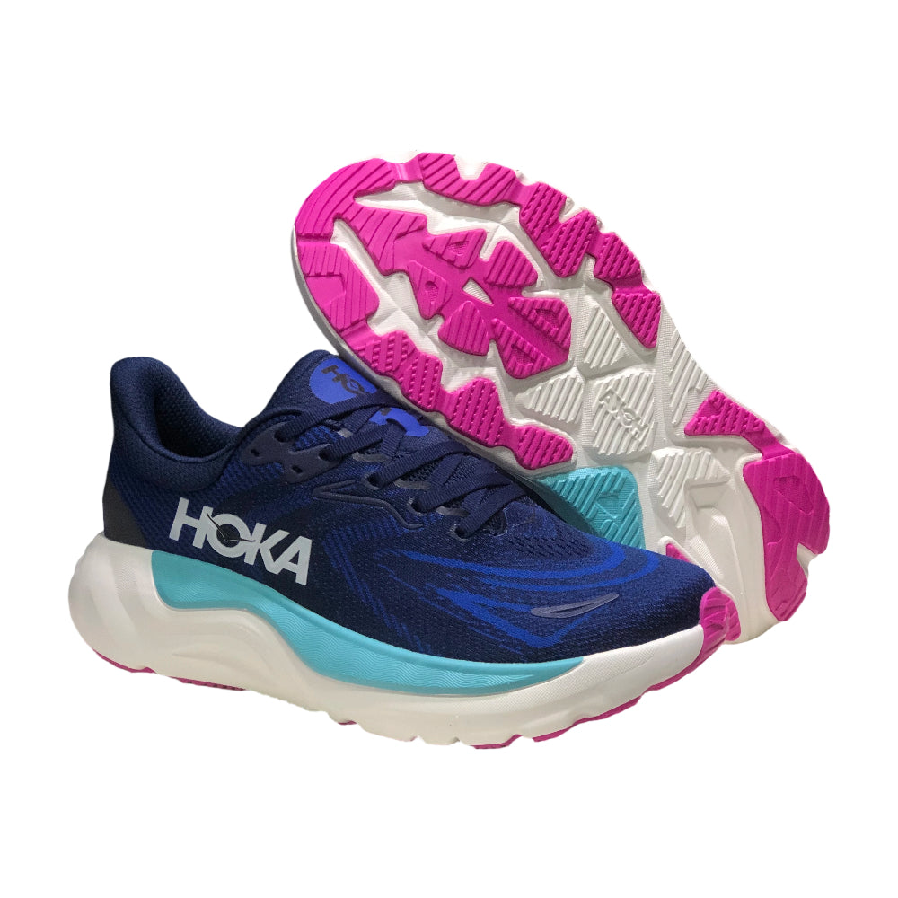 HOKA ONE ONE ARAHI 8 Men's and Women's Running Shoes Comfortable and breathable Training Shoes - Blue