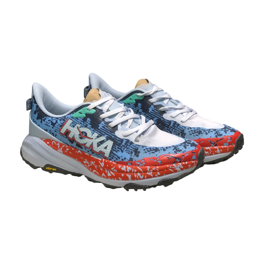 HOKA ONE ONE SPEEDGOAT 6 Outdoor Durable Men's and Women's trail running shoes - sky blue