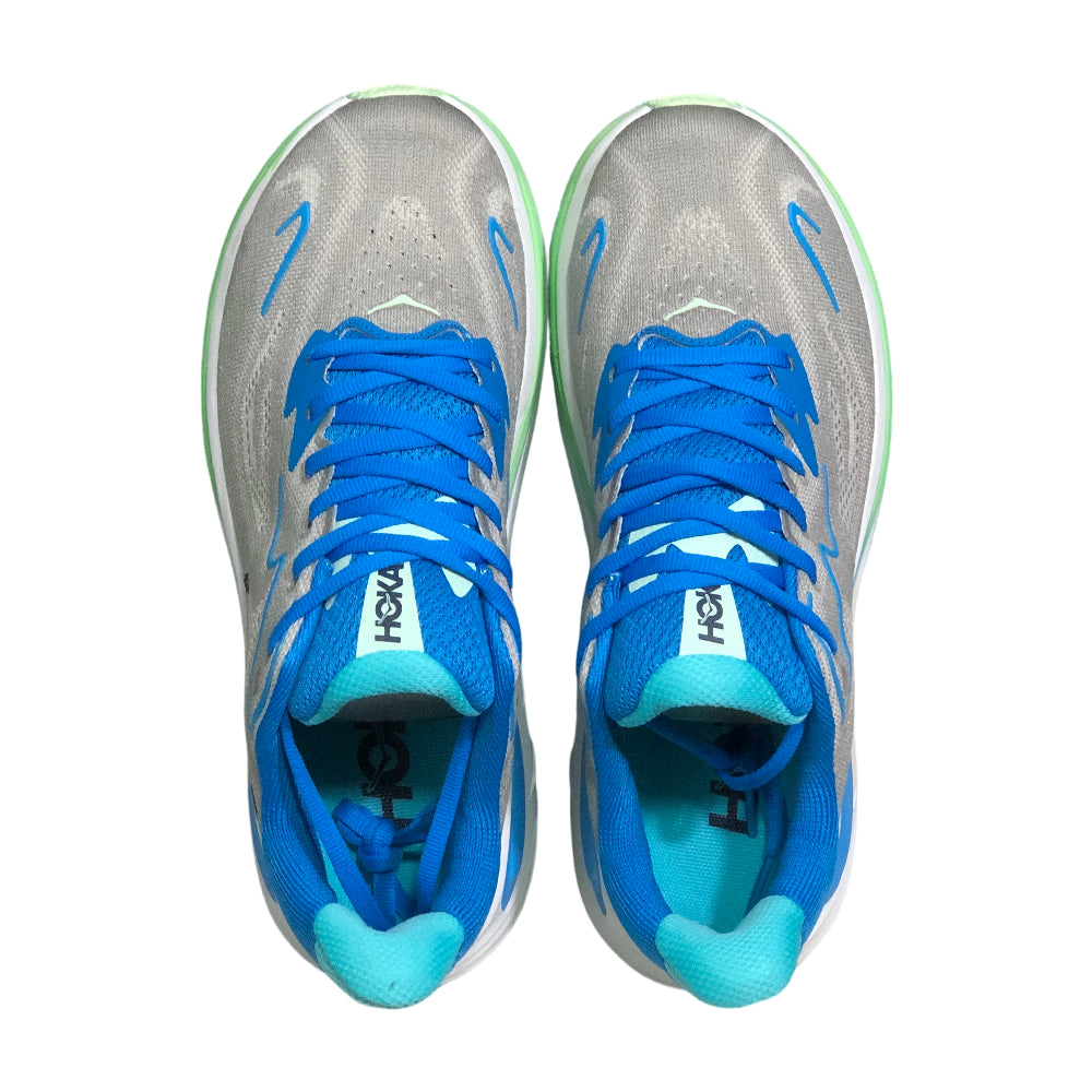 HOKA ONE ONE Clifton 10 Gray-blue Anti-slip All-terrain Men's and Women's Running Shoes Training Shoes