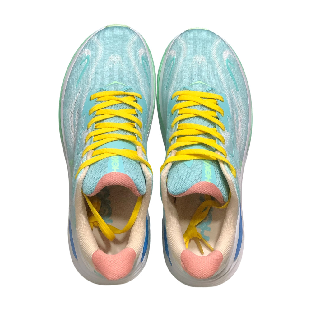 HOKA ONE ONE Clifton 10 Lightweight Anti-slip Men's and Women's Running Shoes Training Shoes - Green