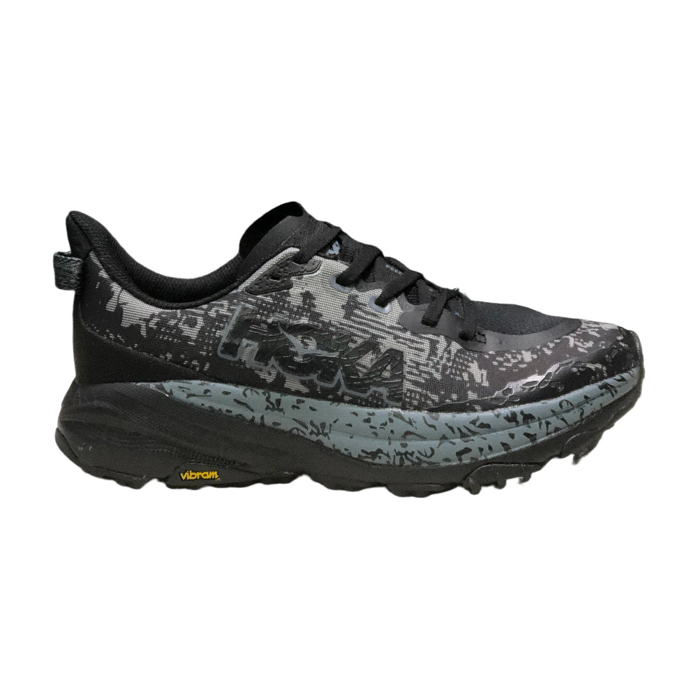 HOKA ONE ONE SPEEDGOAT 6 Black Men's and Women's Outdoor Anti-slip trail running shoes