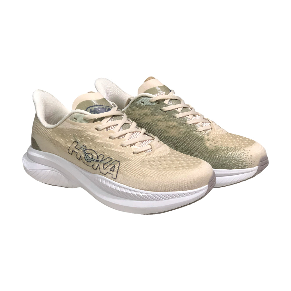 HOKA ONE ONE MACH 6 Men's and Women's Running Shoes Outdoor Anti-slip Training Shoes - Wheat green