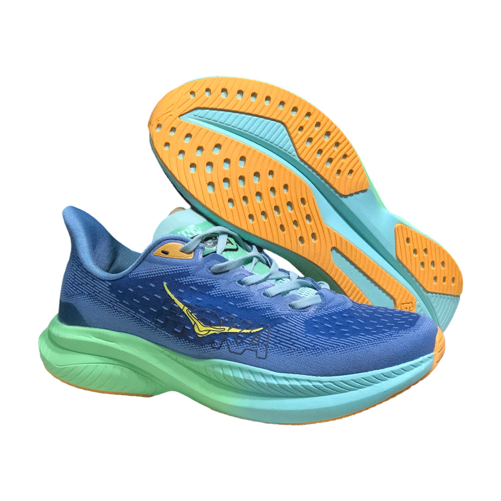 HOKA ONE ONE MACH 6 Blue Men's and Women's Running Shoes All-terrain Comfortable and breathable Training Shoes