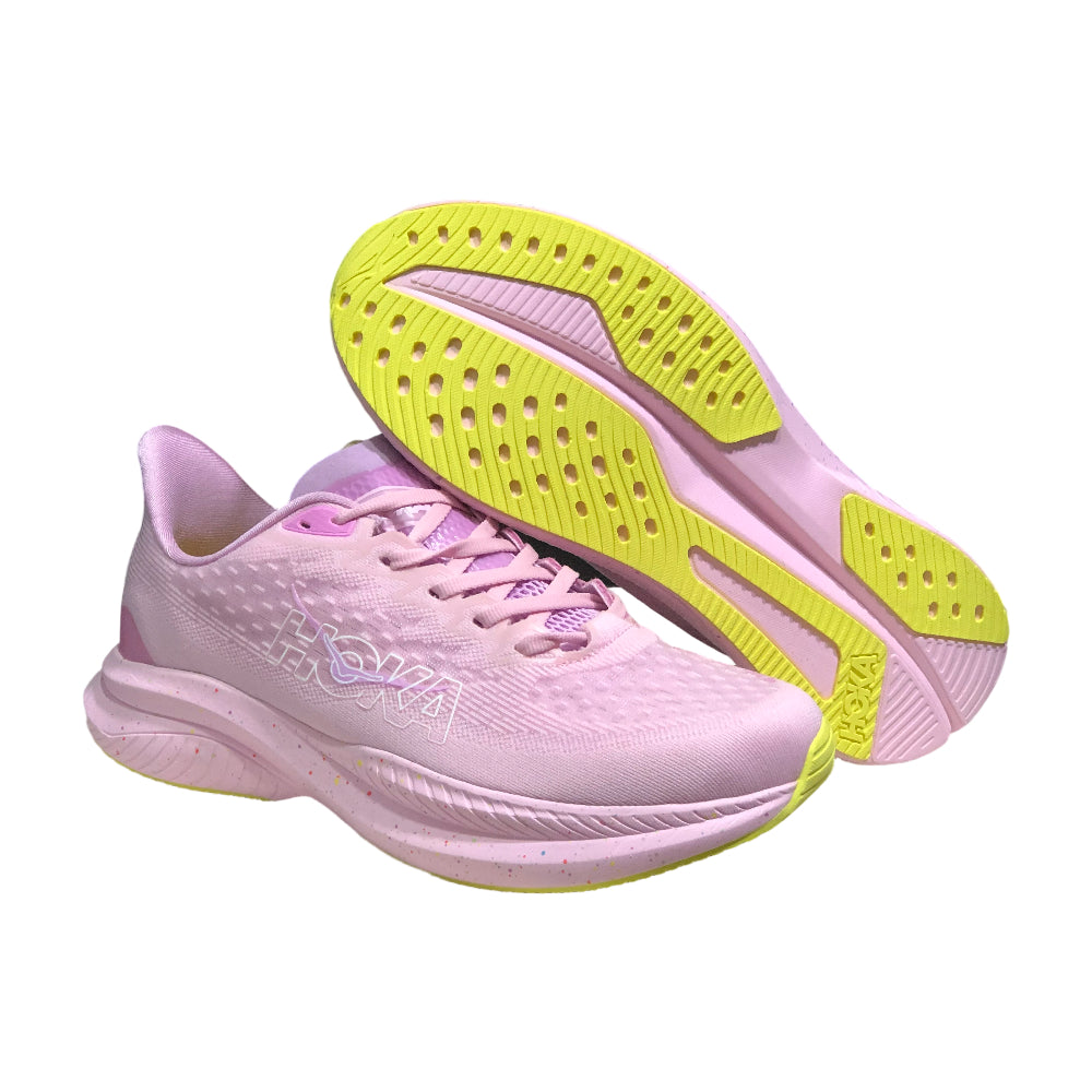 HOKA ONE ONE MACH 6 Men's and Women's Running Shoes Outdoor Anti-slip Training Shoes - Pink