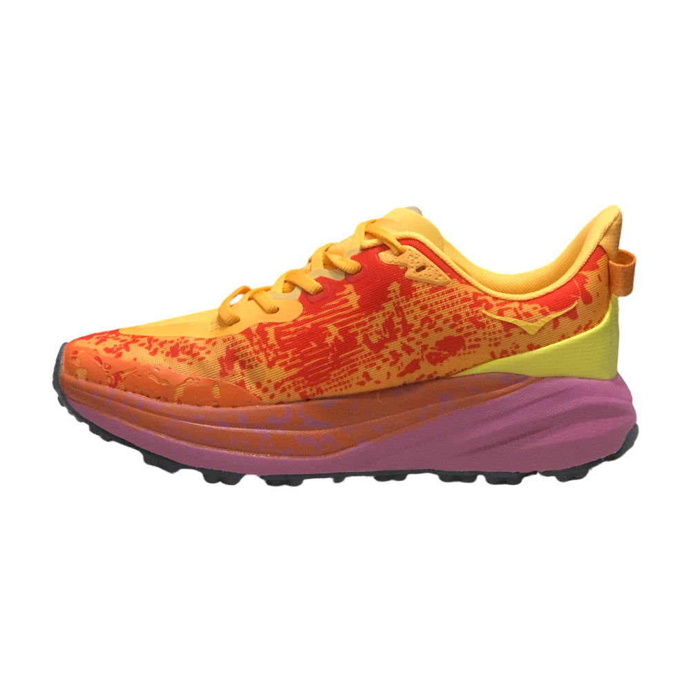 HOKA ONE ONE SPEEDGOAT 6 Grip Durable Men's and Women's trail running shoes - Orange