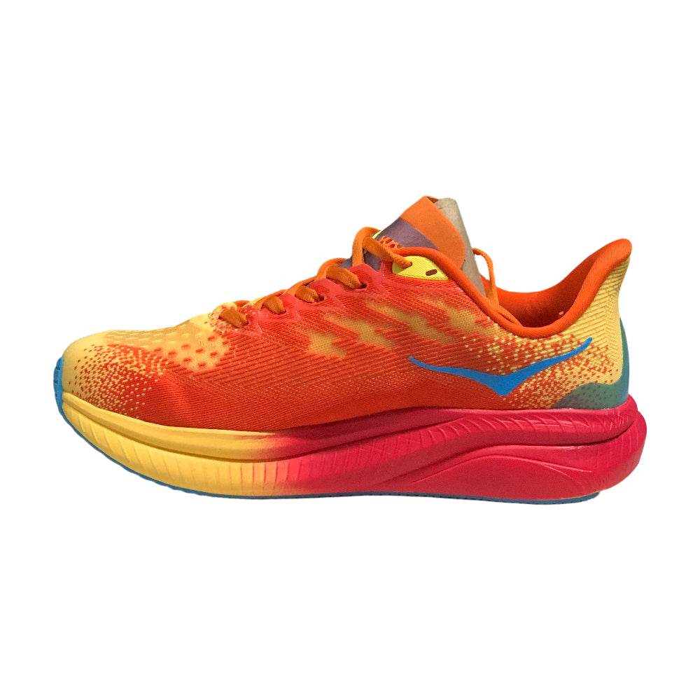 HOKA ONE ONE MACH 6 Yellow Men's and Women's Running Shoes Outdoor Anti-slip Training Shoes