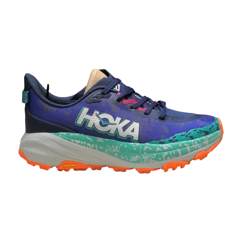HOKA ONE ONE SPEEDGOAT 6 Outdoor Grip Men's and Women's trail running shoes - Blue