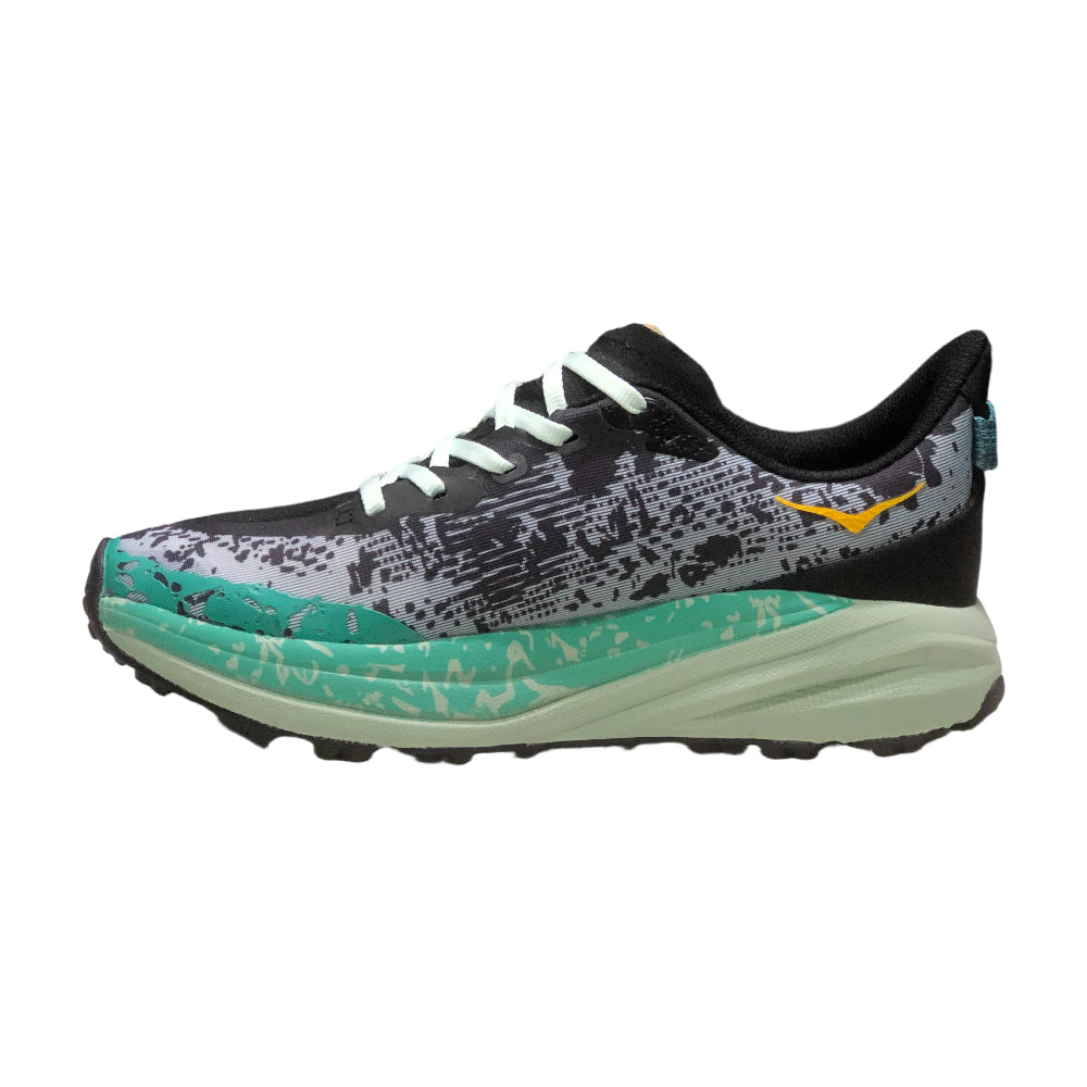 HOKA ONE ONE SPEEDGOAT 6 Cushioned Durable Men's and Women's trail running shoes - Fruit green