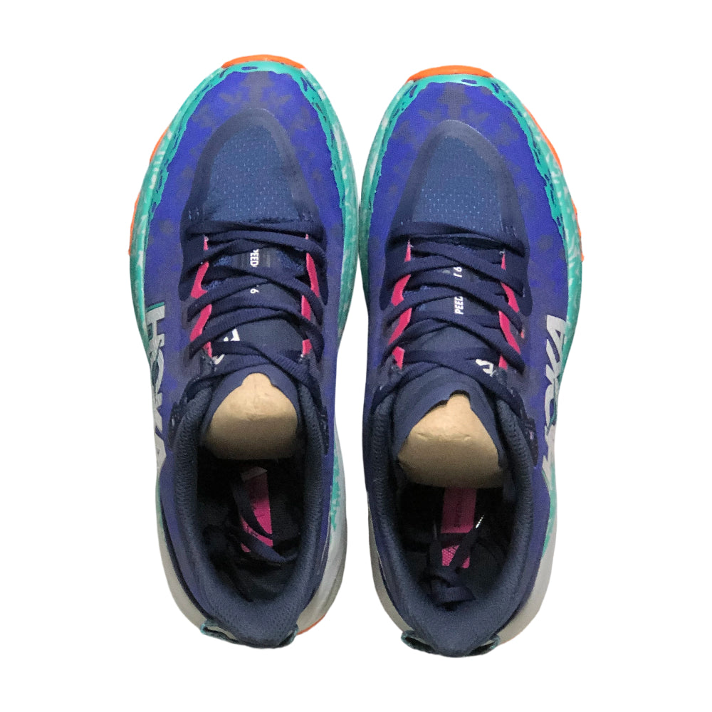 HOKA ONE ONE SPEEDGOAT 6 Outdoor Grip Men's and Women's trail running shoes - Blue