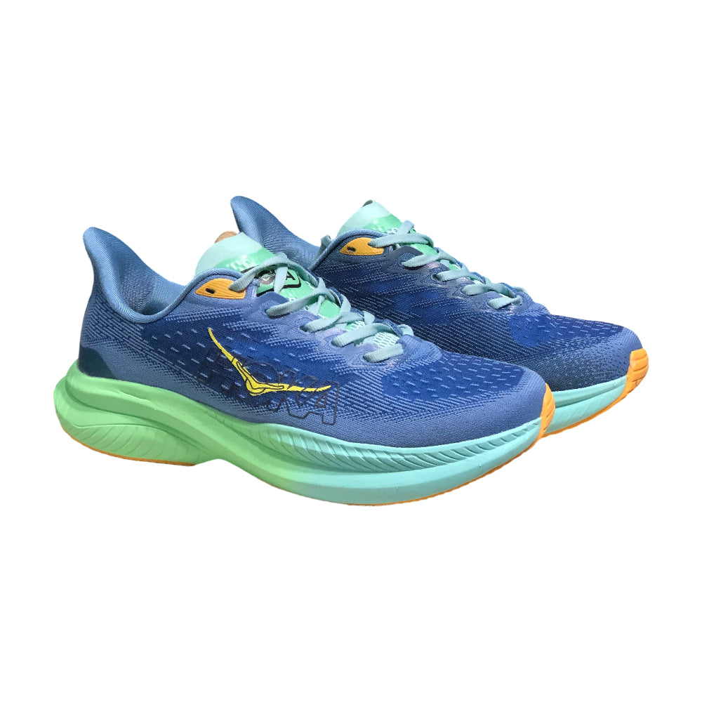 HOKA ONE ONE MACH 6 Blue Men's and Women's Running Shoes All-terrain Comfortable and breathable Training Shoes
