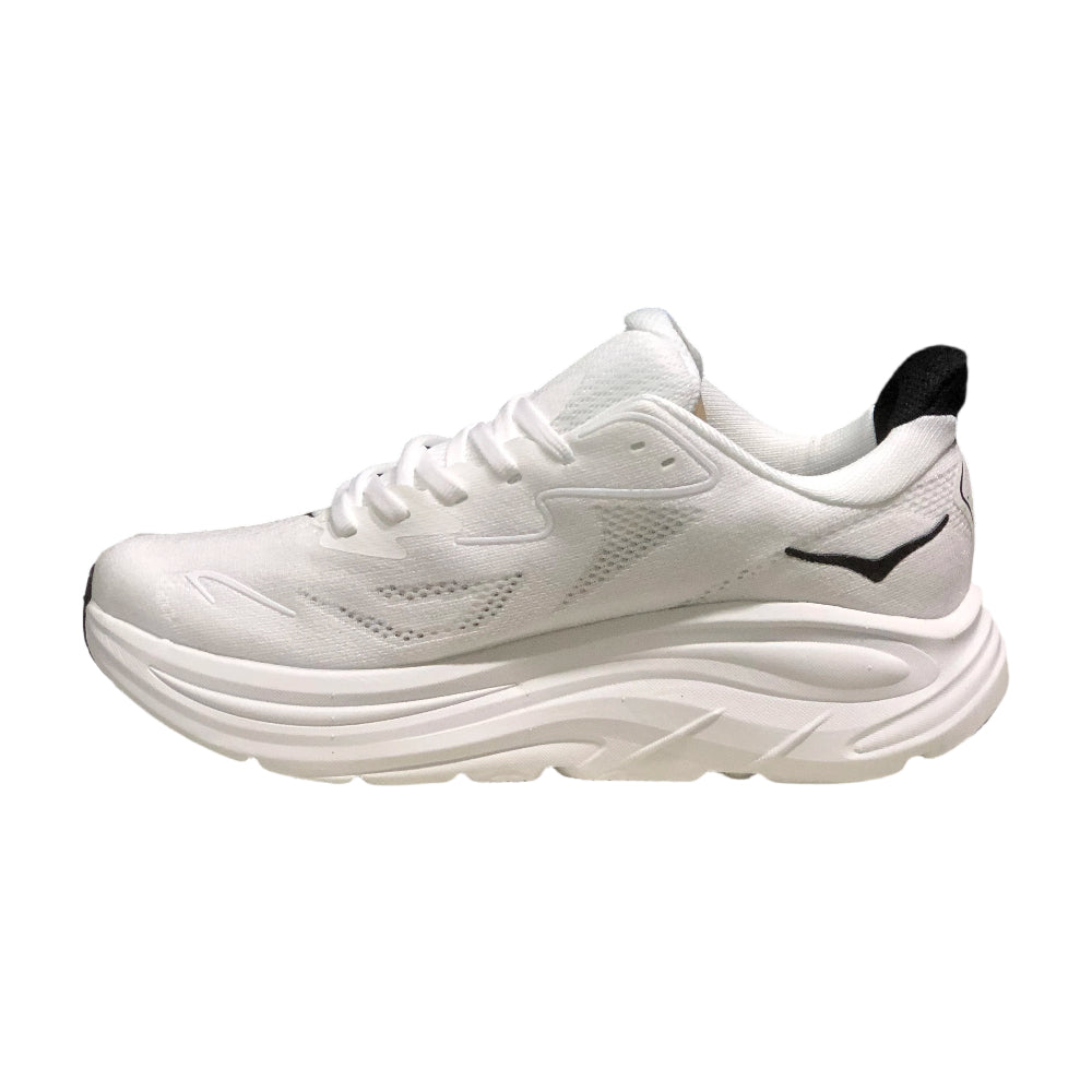 HOKA ONE ONE Clifton 10 White-black All-terrain Cushioned Men's and Women's Running Shoes Training Shoes