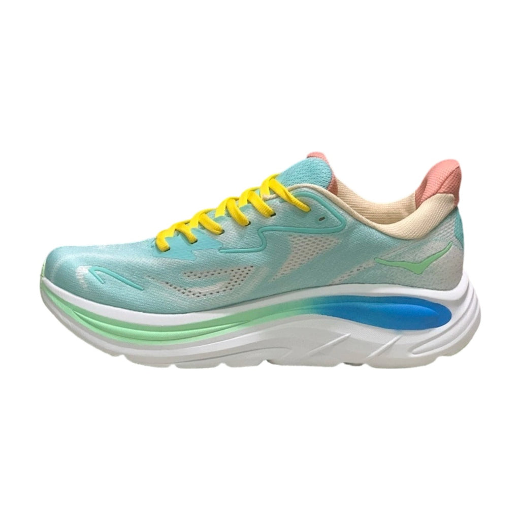 HOKA ONE ONE Clifton 10 Lightweight Anti-slip Men's and Women's Running Shoes Training Shoes - Green