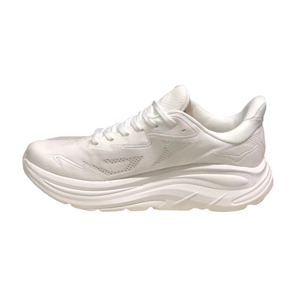 HOKA ONE ONE Clifton 10 Trendy Cushioned Men's and Women's Running Shoes Training Shoes - White