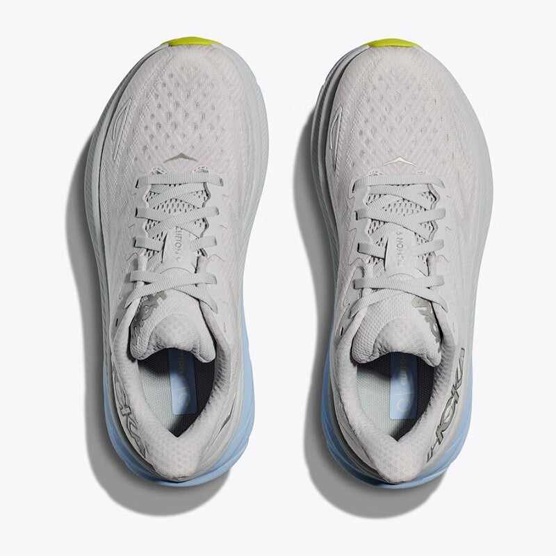 HOKA ONE ONE Clifton 9 Cloud Gray Cushioned Men's and Women's Running Shoes Training Shoes