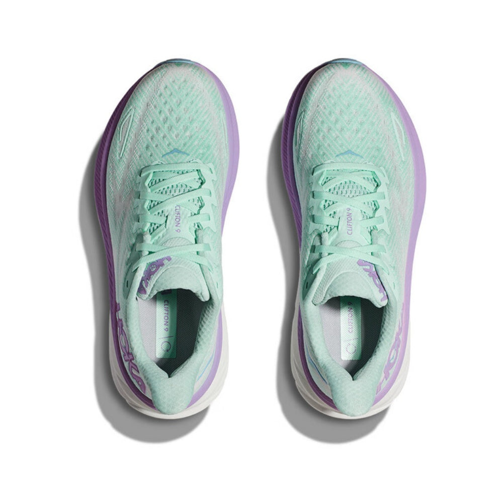 HOKA ONE ONE Clifton 9 Mist purple all-terrain running shoes for men and women training shoes