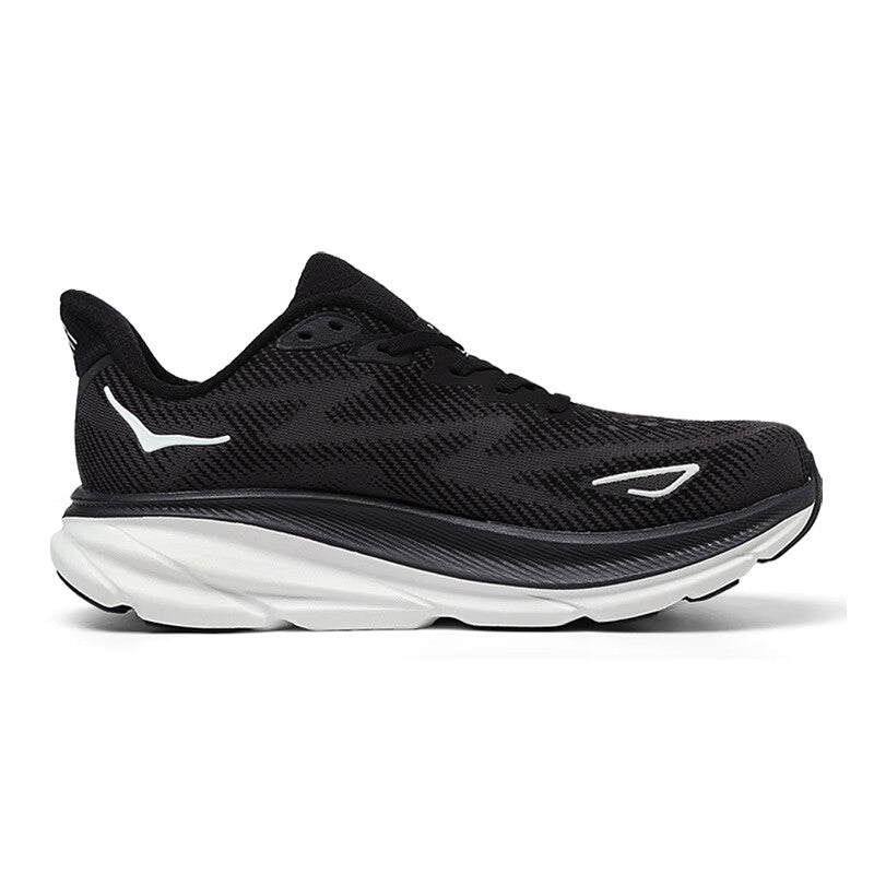 HOKA ONE ONE Clifton 9 Black all-terrain running shoes for men and women training shoes