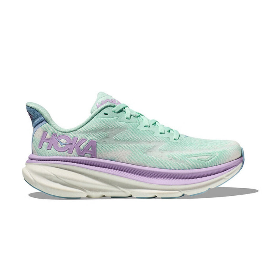 HOKA ONE ONE Clifton 9 Mist purple all-terrain running shoes for men and women training shoes