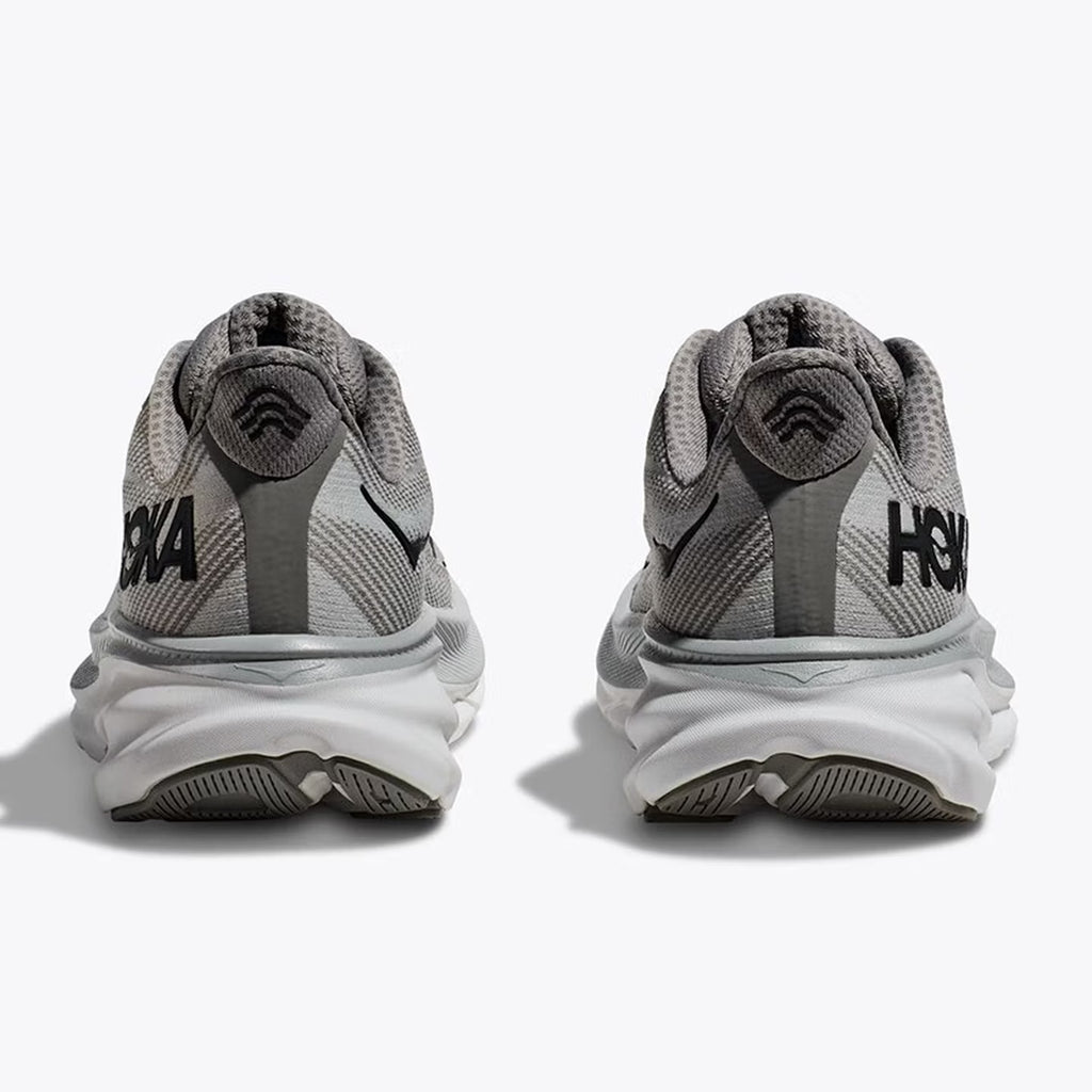 HOKA ONE ONE Clifton 9 Gray outdoor cushioning men's and women's running shoes training shoes