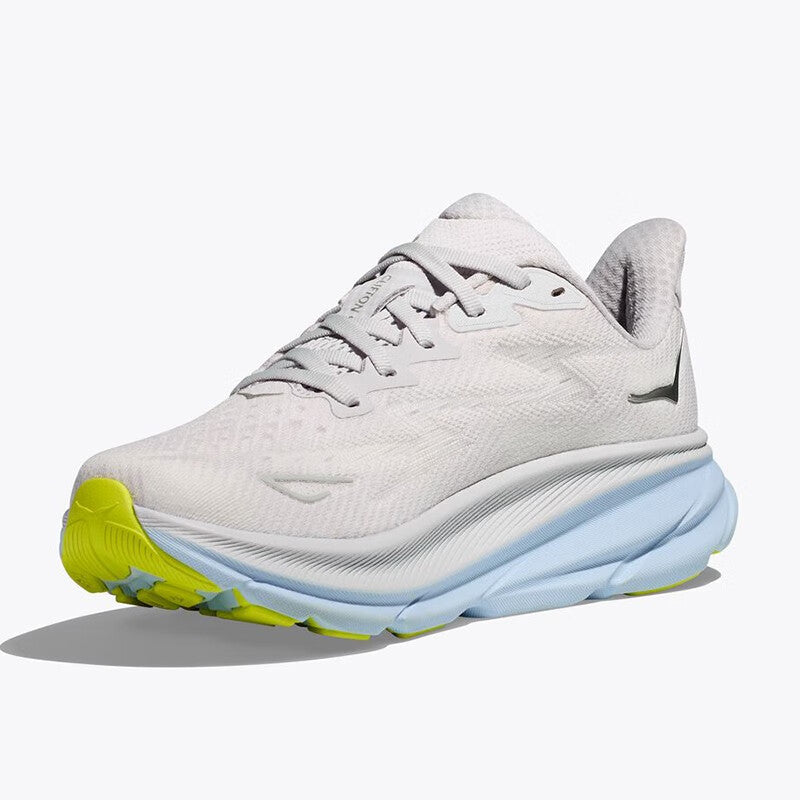 HOKA ONE ONE Clifton 9 Cloud Gray Cushioned Men's and Women's Running Shoes Training Shoes