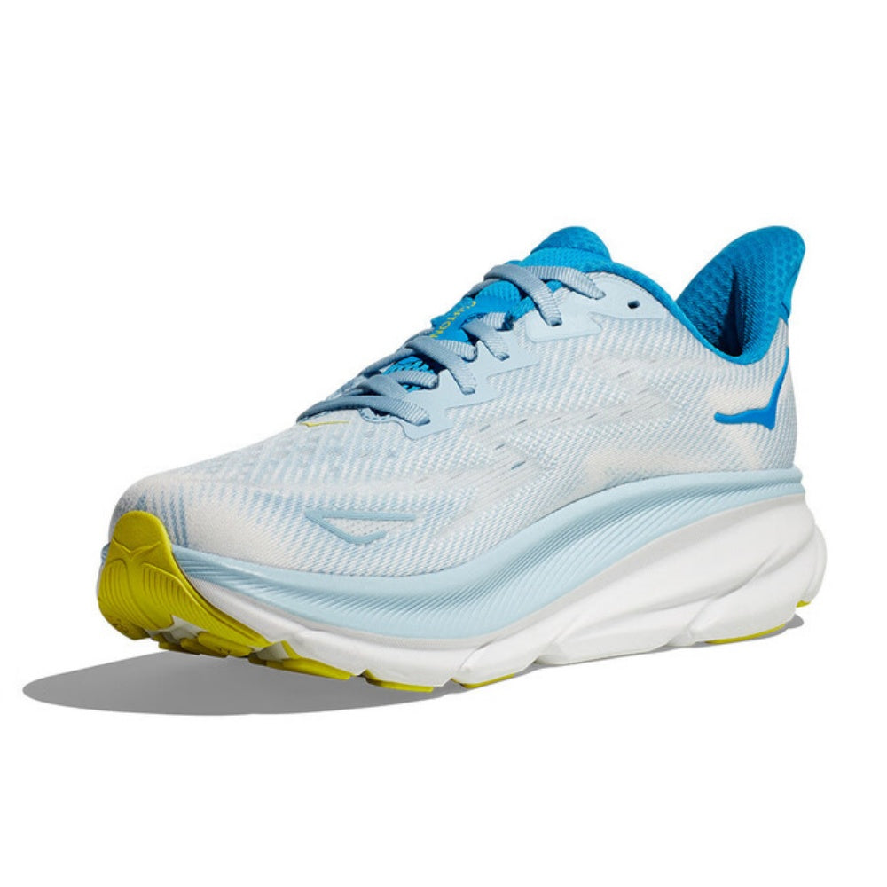 HOKA ONE ONE Clifton 9 Light Blue Men's and Women's Lightweight Running Shoes and Training Shoes