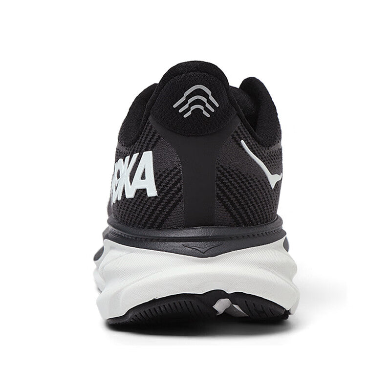 HOKA ONE ONE Clifton 9 Black all-terrain running shoes for men and women training shoes