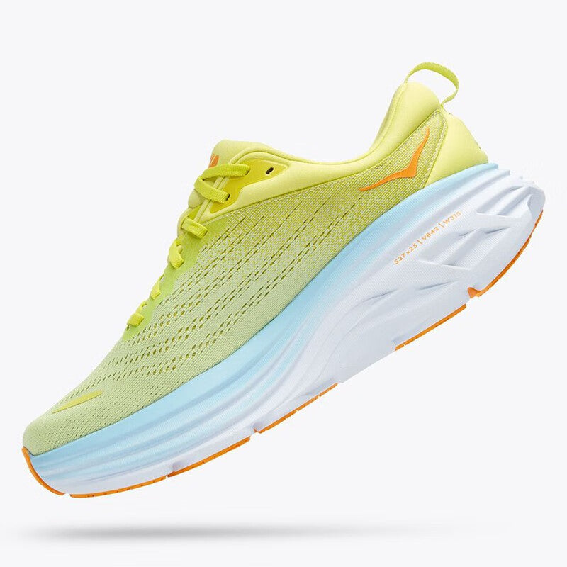 HOKA ONE ONE Bondi 8 turquoise cushioning men's and women's running shoes training shoes