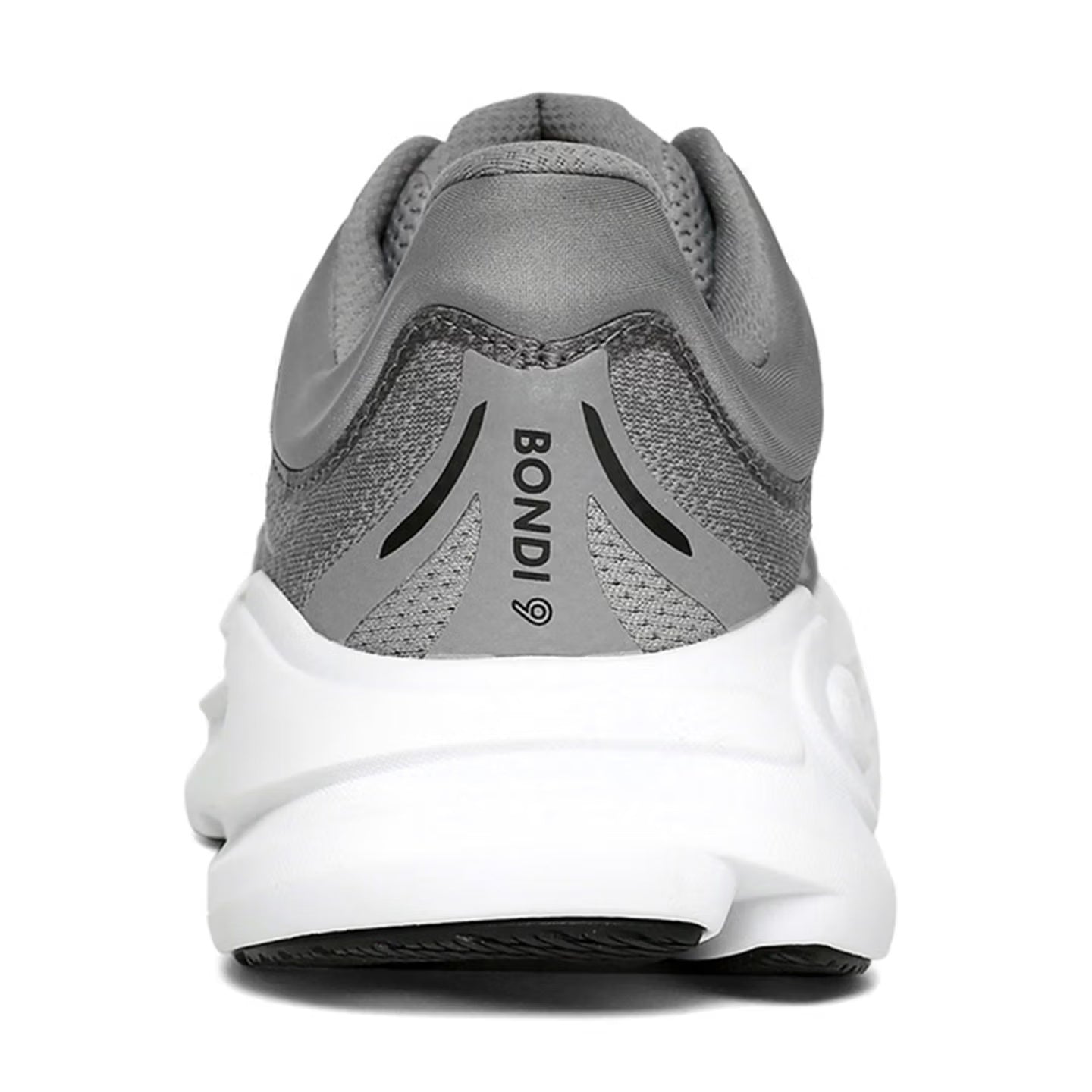 HOKA ONE ONE Bondi 9 Gray comfortable and breathable running shoes training shoes for men and women